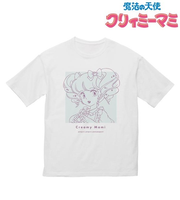 『魔法の天使クリィミーマミ』描き下ろし クリィミーマミ 時代ファッションver. BIGシルエットTシャツ（C）ぴえろ