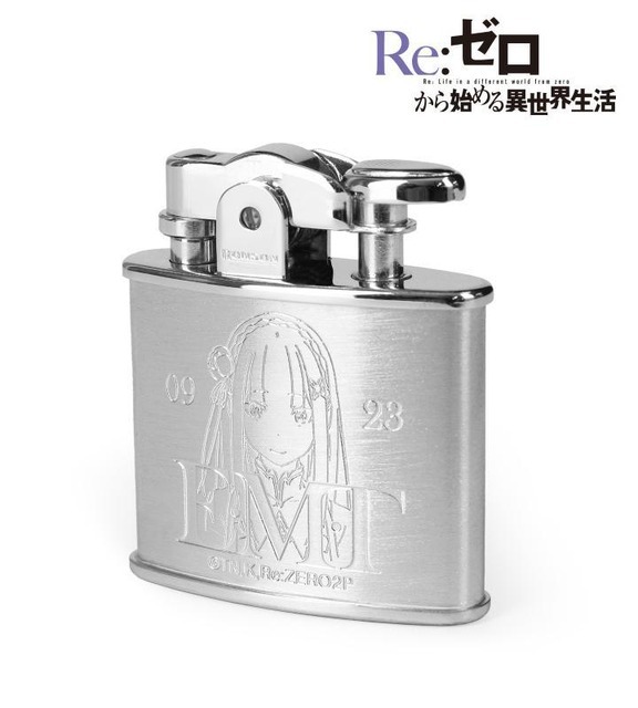 『Re:ゼロから始める異世界生活』「RONSONコラボ エミリア オイルライター」18,700円（税込）（C）長月達平・株式会社KADOKAWA刊／Re:ゼロから始める異世界生活2製作委員