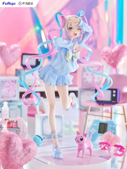 「超絶最かわてんしちゃん 1/7スケールフィギュア」19,800円（税込）（C）WSS playground