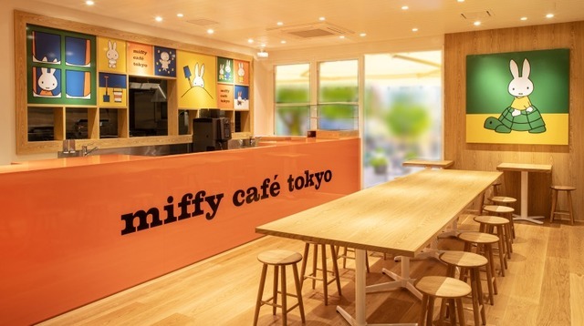 『ミッフィー』「miffy café tokyo」Illustrations Dick Bruna（C）copyright Mercis bv,1953-2024　www.miffy.com