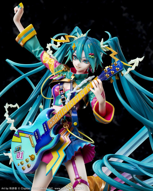 「初音ミク JAPAN TOUR 2023 ～THUNDERBOLT～ 1/7スケールフィギュア」49,830円（税込）Art by 秋赤音（C）Crypton Future Media, INC. www.piapro.net