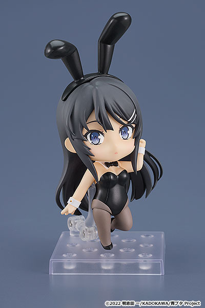 『青春ブタ野郎はバニーガール先輩の夢を見ない』「ねんどろいど 桜島麻衣 バニーガールVer.」6,500円（税込）（C）2022 鴨志田 一/KADOKAWA/青ブタ Project
