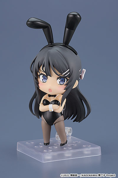 『青春ブタ野郎はバニーガール先輩の夢を見ない』「ねんどろいど 桜島麻衣 バニーガールVer.」6,500円（税込）（C）2022 鴨志田 一/KADOKAWA/青ブタ Project