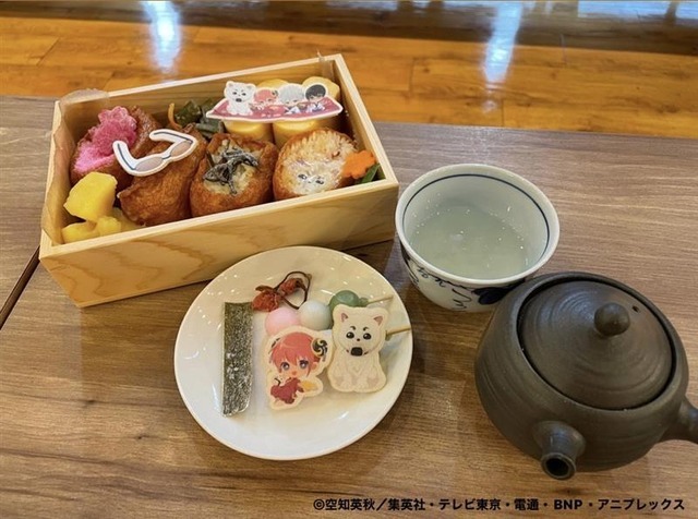 「万事屋のお花見弁当」©空知英秋／集英社・テレビ東京・電通・BNP・アニプレックス　©CAPCOM