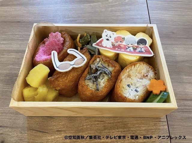 「万事屋のお花見弁当」©空知英秋／集英社・テレビ東京・電通・BNP・アニプレックス　©CAPCOM