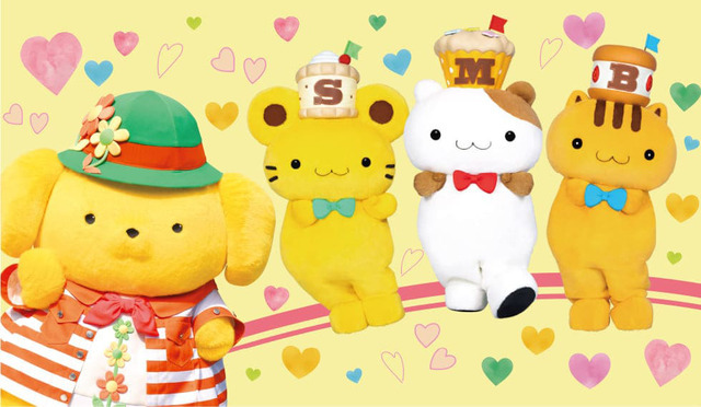 『サンリオ』「チームプリン グリーティング」（C）2024 SANRIO CO., LTD.