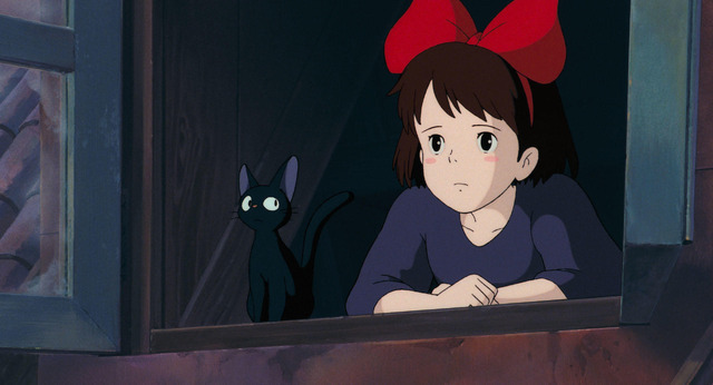 『魔女の宅急便』場面カット（C）1989 Eiko Kadono/Hayao Miyazaki/Studio Ghibli, N