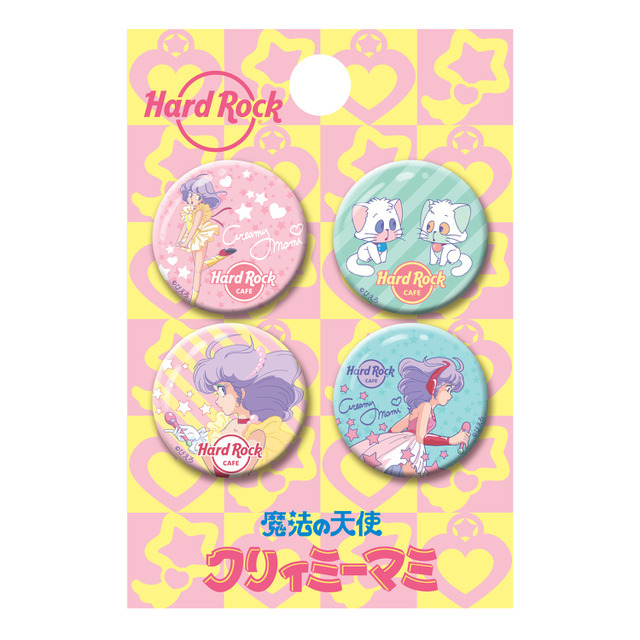 「『Creamy Mami』×HRC Button Set」（C）ぴえろ