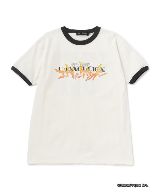 「NOWHEREBOY Ringer Tee from EVANGELION（新世紀エヴァンゲリオン）」6,666円（税込）（C）khara/Project Eva.