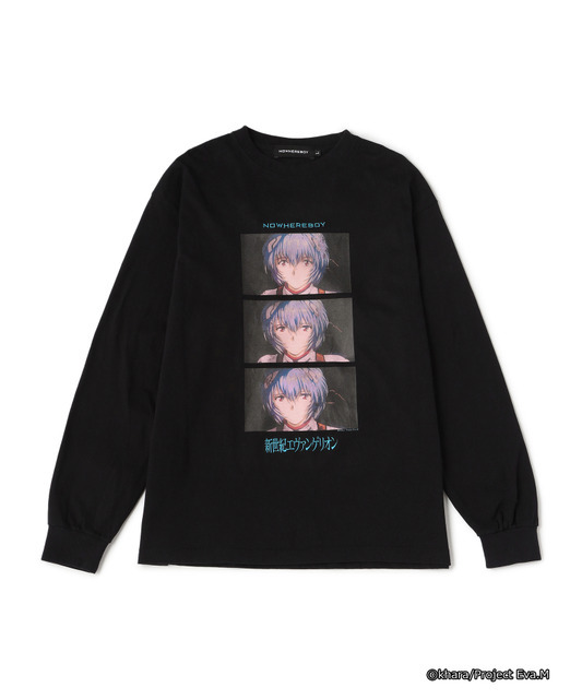 「NOWHEREBOY L/S Tee from EVANGELION（綾波レイ）」8,888円（税込）（C）khara/Project Eva.