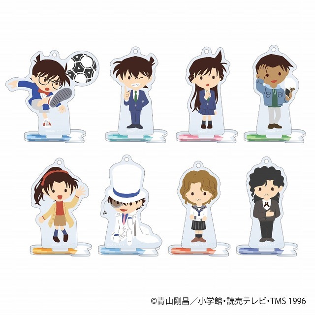 「名探偵コナンストア」スタンド付きアクリルキーホルダーコレクション（C）青山剛昌／小学館・読売テレビ・TMS 1996