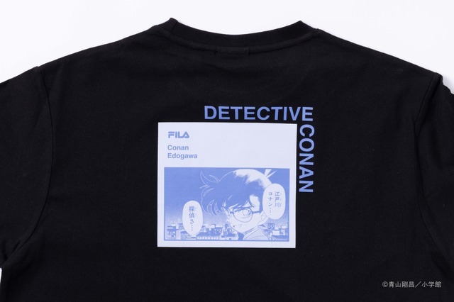 「FILA」×『名探偵コナン』Tシャツ（C）青山剛昌／小学館