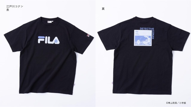 「FILA」×『名探偵コナン』Tシャツ（C）青山剛昌／小学館