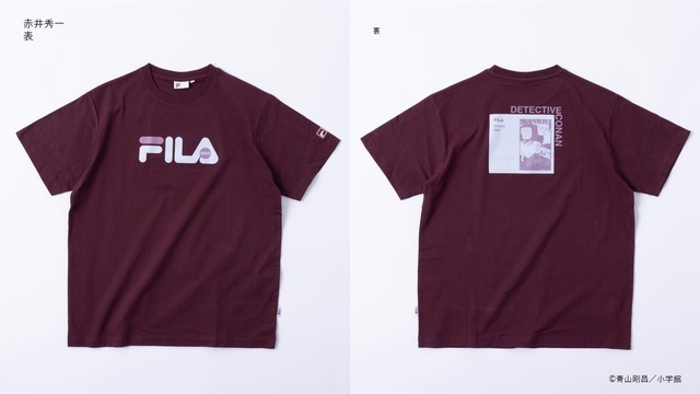 「FILA」×『名探偵コナン』Tシャツ（C）青山剛昌／小学館