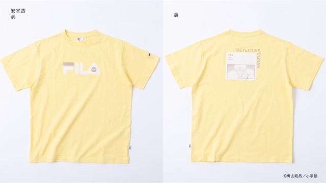 「FILA」×『名探偵コナン』Tシャツ（C）青山剛昌／小学館