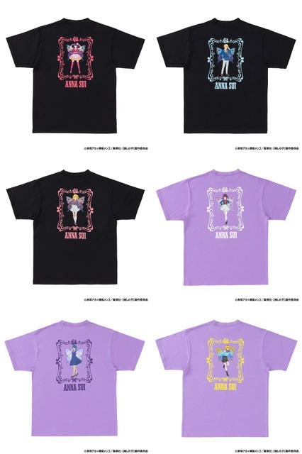 【推しの子】×ANNA SUI キャラクターTシャツ（C）赤坂アカ×横槍メンゴ／集英社・【推しの子】製作委員会