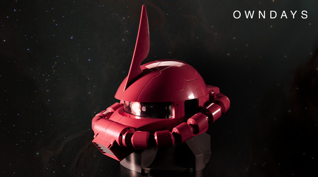 Principality of ZEON×OWNDAYS_Zaku Head Case（C）SOTSU・SUNRISE