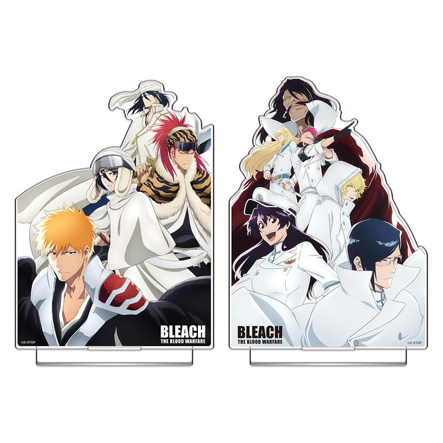 「BLEACH THE BLOOD WARFARE -REVIEW EVENT-」アクリルスタンド（全2種／各2,000円）（C）久保帯人／集英社・テレビ東京・dentsu・ぴえろ