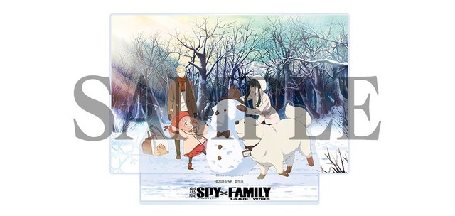 【TOHO animation STORE】描き下ろしジオラマアクリルスタンド（C）2023「劇場版 SPY×FAMILY」製作委員会（C）遠藤達哉／集英社