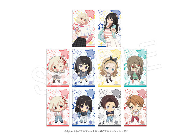 『リコリス・リコイル』POP UP SHOP in OIOI抽選会B賞（C）Spider Lily／アニプレックス・ABCアニメーション・BS11