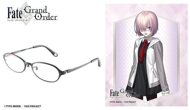 『Fate/Grand Order』コラボ眼鏡 マシュ・キリエライト（shielder）モデル（C）TYPE-MOON / FGO PROJECT