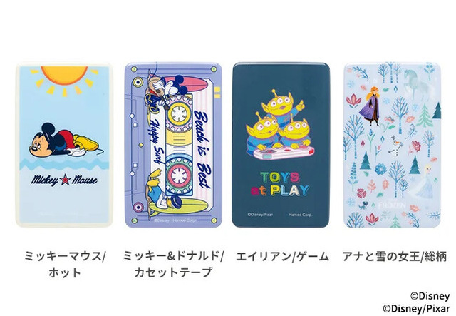 Hamee「ディズニー＆ピクサーキャラクター [スマ冷え Premium] 貼って剥がせるスマートフォン冷却シート」（C）Dicney（C）Dicney/Pixar