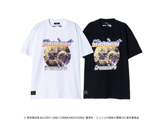 Star Platinum T-shirts II（C）荒木飛呂彦&LUCKY LAND COMMUNICATIONS/集英社・ジョジョの奇妙な冒険 SC 製作委員会