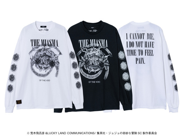 Cream Long Sleeves T-shirt　（C）荒木飛呂彦&LUCKY LAND COMMUNICATIONS/集英社・ジョジョの奇妙な冒険 SC 製作委員会