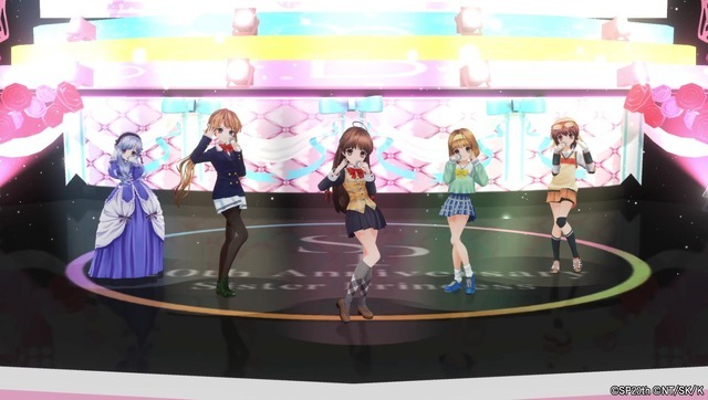 『シスター・プリンセス 20 周年記念』で行われたクラウドファンディングのライブの様子