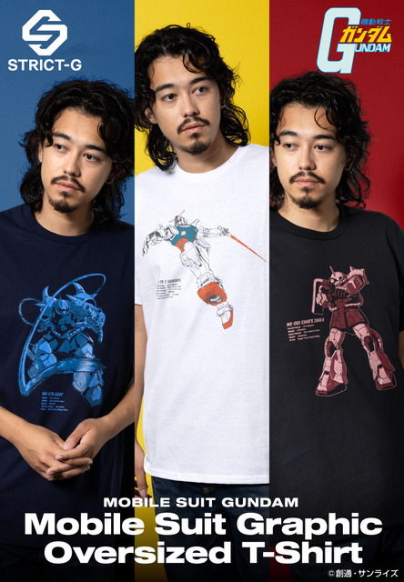 STRICT-G 『機動戦士ガンダム』MS柄 Tシャツ