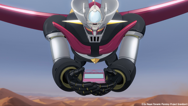 『グレンダイザーU』第1話「砂漠に出会う二つの星」先行場面カット（C）Go Nagai/Dynamic Planning-Project GrendizerU