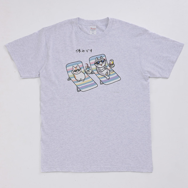 Tシャツ（ニャンコ先生と仕事猫）