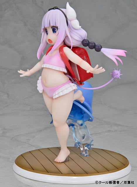 「小林さんちのメイドラゴン カンナカムイ おうちでワクワク水着Ver. 1/6スケール 完成品フィギュア」（C）クール教信者／双葉社