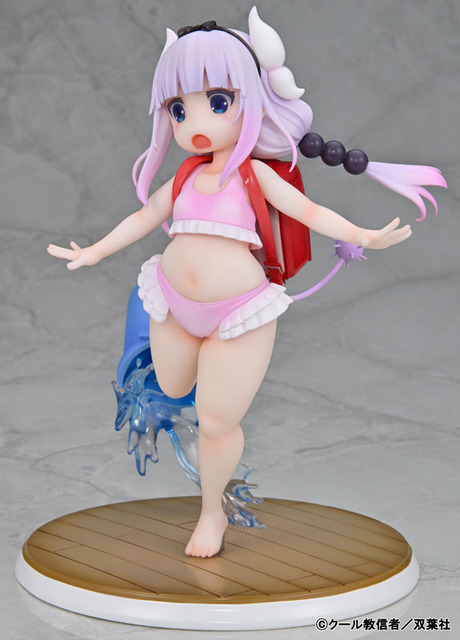 「小林さんちのメイドラゴン カンナカムイ おうちでワクワク水着Ver. 1/6スケール 完成品フィギュア」（C）クール教信者／双葉社