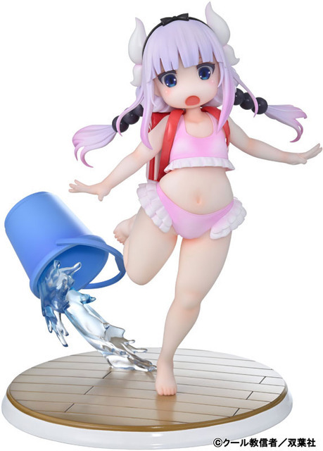 「小林さんちのメイドラゴン カンナカムイ おうちでワクワク水着Ver. 1/6スケール 完成品フィギュア」（C）クール教信者／双葉社