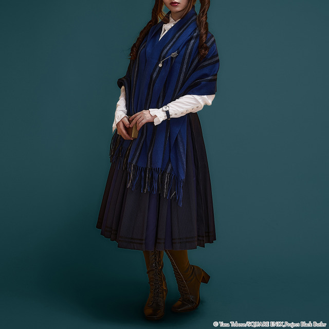 シエル・ファントムハイヴ モデル ストール&ストールピン 黒執事 -寄宿学校編-（C）Yana Toboso/SQUARE ENIX,Project Black Butler