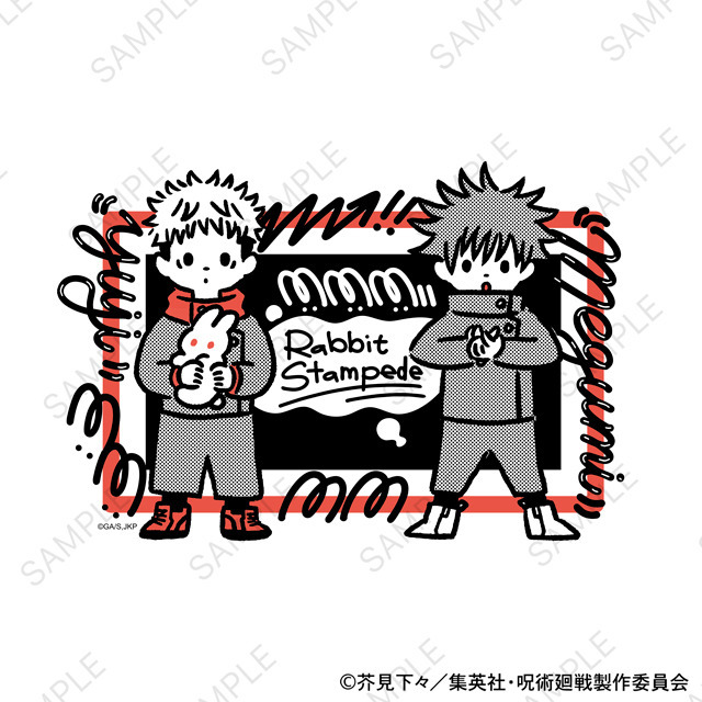 『呪術廻戦』×ビィズニィズ「ビッグTシャツ（脱兎）」（C）芥見下々/集英社・呪術廻戦製作委員会