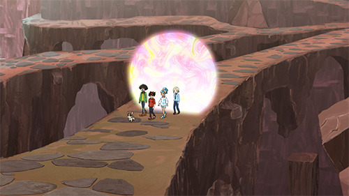 巨大な地下迷宮・メイズへ！　TVアニメ『爆丸バトルプラネット』第14話あらすじと場面カットを紹介