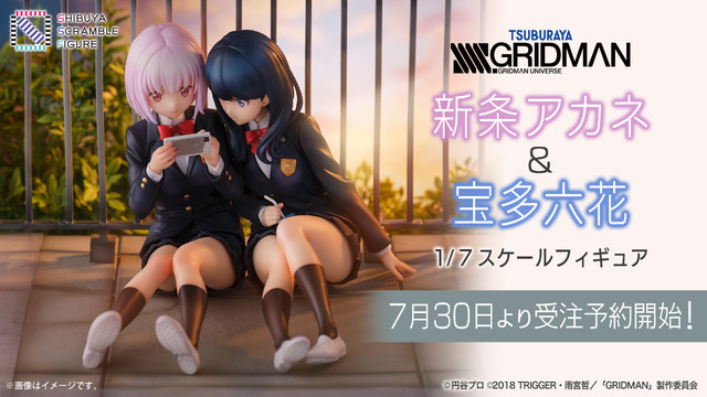 商品名：新条アカネ＆宝多六花（C）円谷プロ （C）2018 TRIGGER・雨宮哲／「GRIDMAN」製作委員会