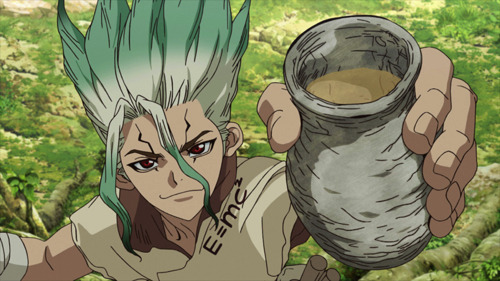 石の世界で目覚めた千空と大樹は獅子王司を復活させるーーTVアニメ『Ｄｒ．ＳＴＯＮＥ』第2話のあらすじ＆先行カットを公開