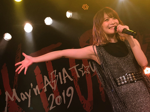 May’nアジアツアー 全24公演を完走！地元・名古屋のツアーファイナルで「May’nストリートにYELL!!を込めて」熱唱