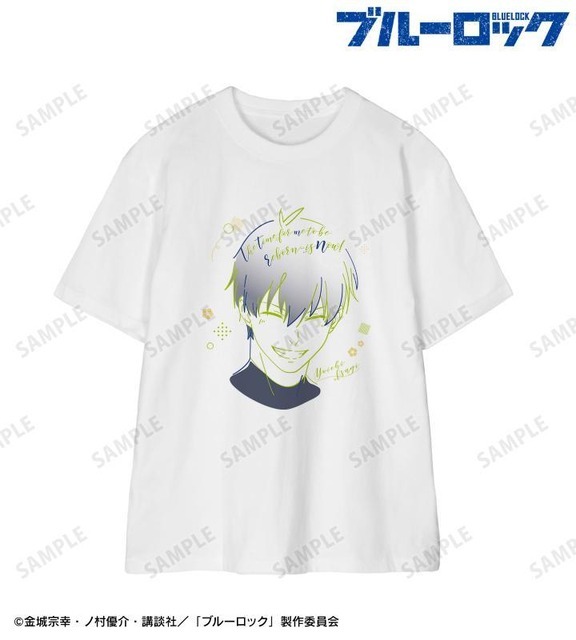 『ブルーロック』lette-graph Tシャツ（C）金城宗幸・ノ村優介・講談社／「ブルーロック」製作委員会