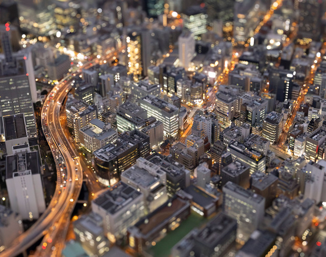 集英社の空撮写真（写真／本城直季）