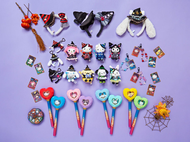 サンリオピューロランド期間限定グッズ「PUROHALLOWEEN グッズ」（C）2024 SANRIO CO., LTD. TOKYO, JAPAN 　著作 株式会社サンリオ