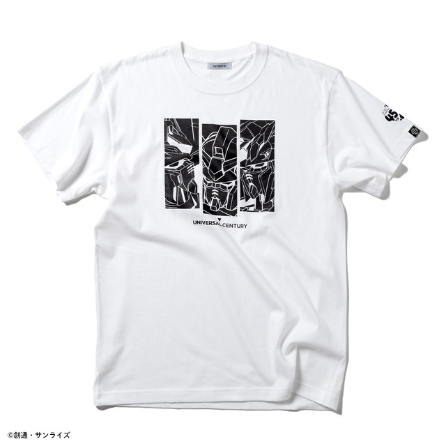 STRICT-G「ガンダムシリーズ」Tシャツ「ガンダム、νガンダム、ユニコーンガンダム柄」