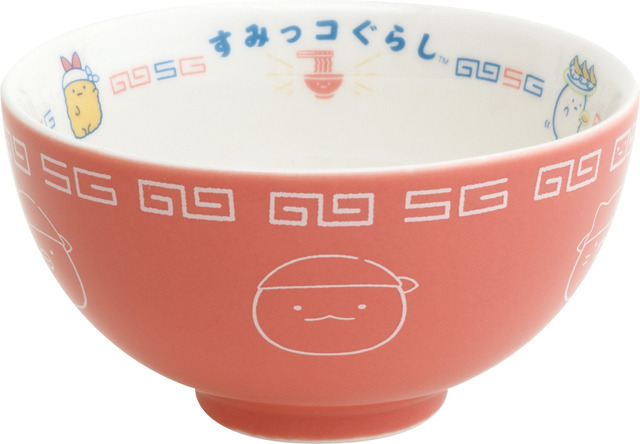 いつでもらーめん雑貨「らーめんライスちゃわん/すみっコぐらし」（C）2024 SAN-X CO., LTD. ALL RIGHTS RESERVED.