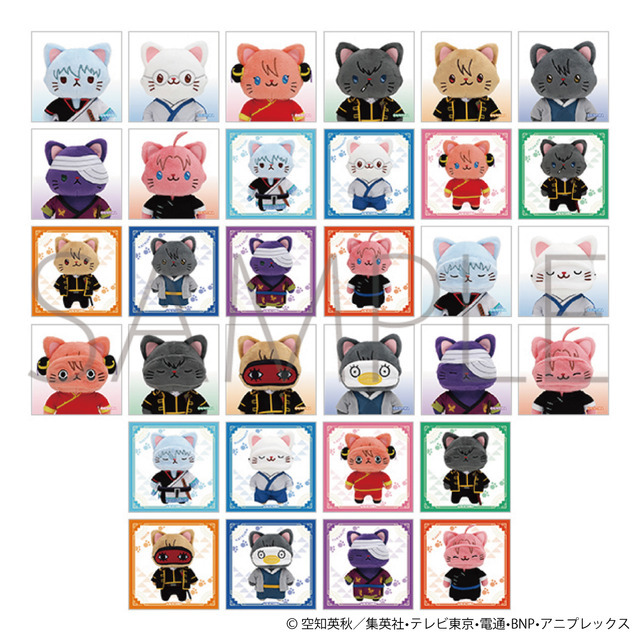 『銀魂』withCAT photograph Ver.「ぺたコレクション」（C）空知英秋／集英社・テレビ東京・電通・BNP・アニプレックス