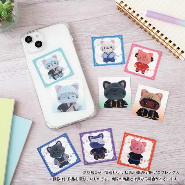 『銀魂』withCAT photograph Ver.「ぺたコレクション」（C）空知英秋／集英社・テレビ東京・電通・BNP・アニプレックス