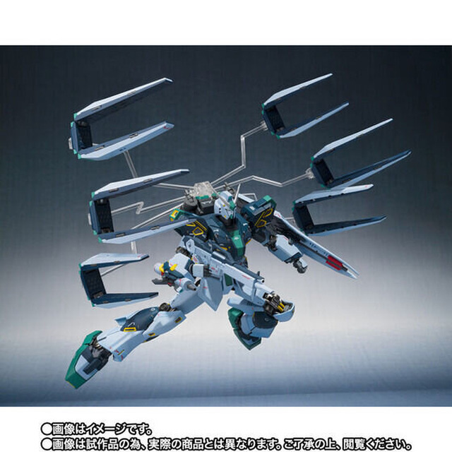 「METAL ROBOT魂 （Ka signature） ＜SIDE MS＞ 量産型νガンダム（フィン・ファンネル装備）」26,400円（税込）（C）創通・サンライズ