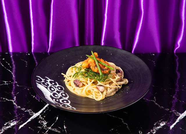 【周防 薊】たこと大葉のパスタ